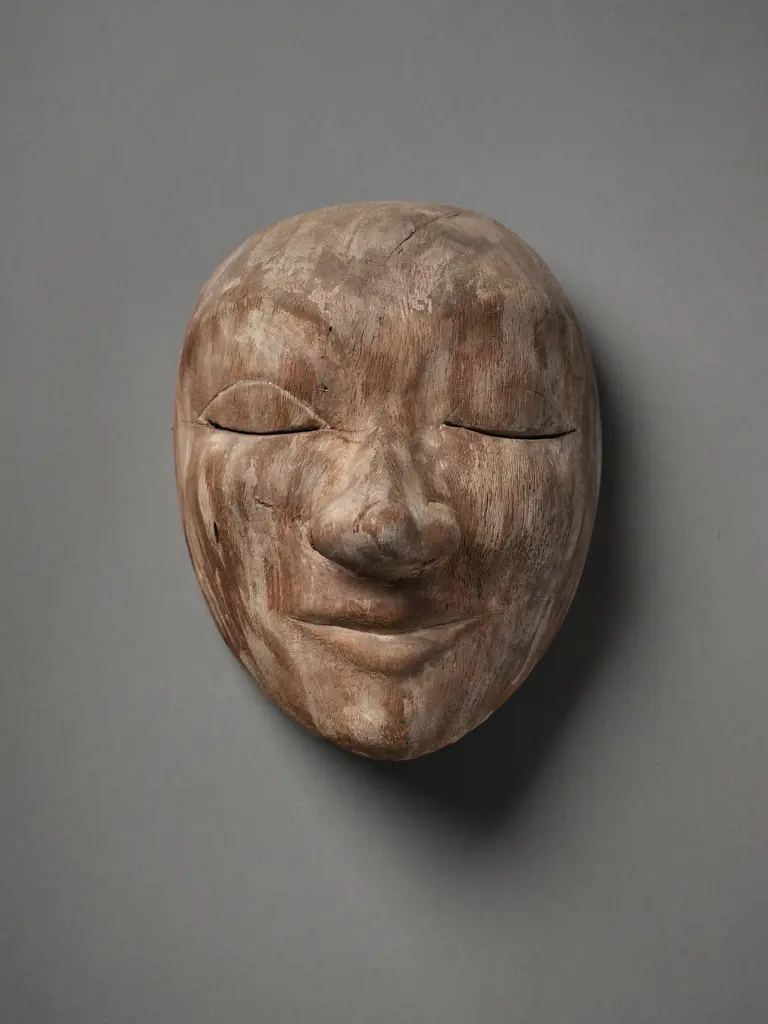 Javanese wooden mask, Image 1++